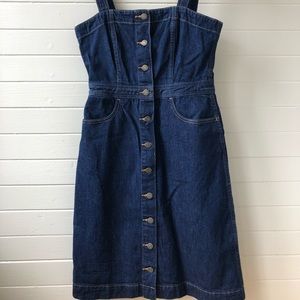 Levi’s Denim Overall Dress Knee Length